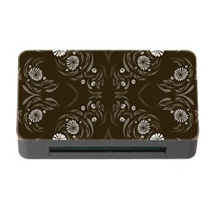 Folk Flowers Print Floral Pattern Ethnic Art Memory Card Reader With Cf by Eskimos