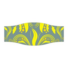 Folk Flowers Print Floral Pattern Ethnic Art Stretchable Headband by Eskimos