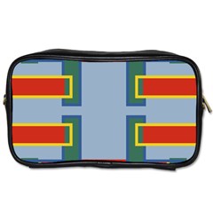 Abstract Pattern Geometric Backgrounds   Toiletries Bag (one Side) by Eskimos