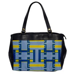 Abstract Pattern Geometric Backgrounds   Oversize Office Handbag by Eskimos