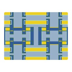 Abstract Pattern Geometric Backgrounds   Double Sided Flano Blanket (mini)  by Eskimos