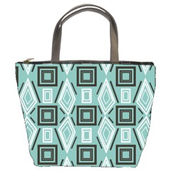 Abstract Geometric Design   Geometric Fantasy   Bucket Bag