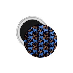 Blue Tigers 1 75  Magnets by SychEva