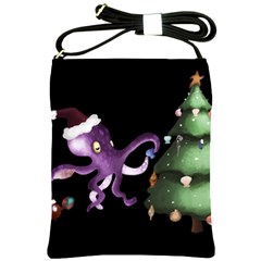 Octopus Black Shoulder Sling Bag