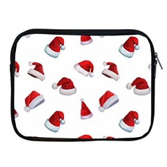 Red Christmas Hats Apple Ipad 2/3/4 Zipper Cases by SychEva