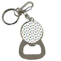 Blue Christmas Hats Bottle Opener Key Chain by SychEva
