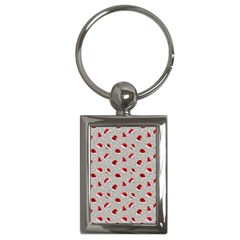 Santa Hat Key Chain (Rectangle)