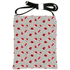 Santa Hat Shoulder Sling Bag by SychEva