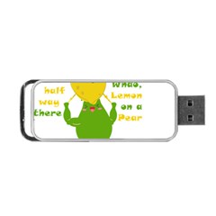 Lemon Over Pear Portable Usb Flash (one Side) by LemonPear