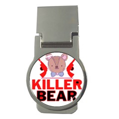 Killer Bear Money Clips (round)  by LemonPear