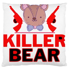 Killer Bear Large Cushion Case (two Sides)