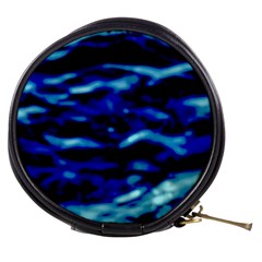 Blue Waves Abstract Series No8 Mini Makeup Bag