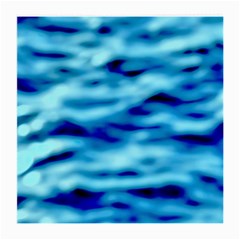 Blue Waves Abstract Series No4 Medium Glasses Cloth