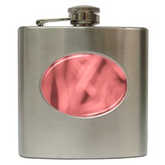 Red Flames Abstract No2 Hip Flask (6 Oz) by DimitriosArt