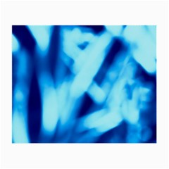 Blue Abstract 2 Small Glasses Cloth (2 Sides) by DimitriosArt