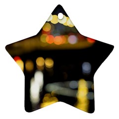 City Lights Ornament (star) by DimitriosArt