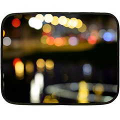 City Lights Fleece Blanket (mini) by DimitriosArt