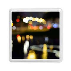 City Lights Memory Card Reader (square) by DimitriosArt