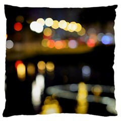 City Lights Standard Flano Cushion Case (two Sides) by DimitriosArt