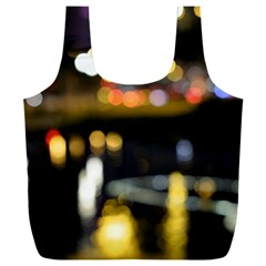 City Lights Full Print Recycle Bag (xxl) by DimitriosArt