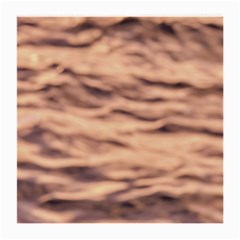 Pink  Waves Abstract Series No5 Medium Glasses Cloth by DimitriosArt