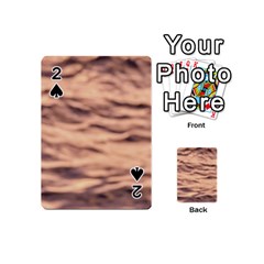 Pink  Waves Abstract Series No5 Playing Cards 54 Designs (mini)