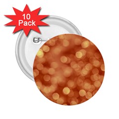 Light Reflections Abstract No7 Peach 2 25  Buttons (10 Pack)  by DimitriosArt