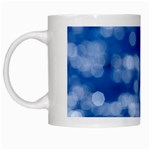 Light Reflections Abstract No2 White Mugs Left