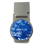 Light Reflections Abstract No2 Money Clips (Round)  Front
