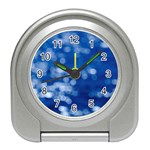 Light Reflections Abstract No2 Travel Alarm Clock Front