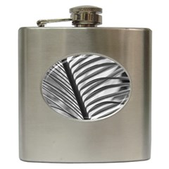 Cycas Leaf The Shadows Hip Flask (6 Oz) by DimitriosArt