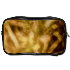 Orange Papyrus Abstract Toiletries Bag (one Side) by DimitriosArt