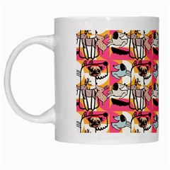 Animal White Mugs