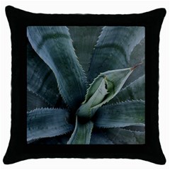 The Agave Heart Under The Light Throw Pillow Case (black) by DimitriosArt