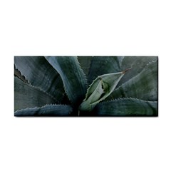 The Agave Heart Under The Light Hand Towel by DimitriosArt