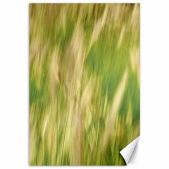 Golden Grass Abstract Canvas 12  X 18  by DimitriosArt