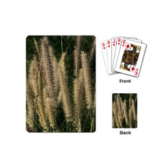 Fountain Grass Under The Sun Playing Cards Single Design (mini) by DimitriosArt