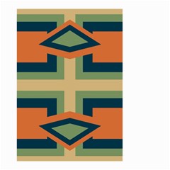 Abstract Pattern Geometric Backgrounds   Small Garden Flag (two Sides) by Eskimos