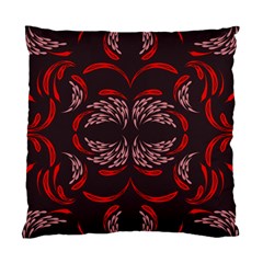 Floral Folk Damask Pattern Fantasy Flowers Floral Geometric Fantasy Standard Cushion Case (one Side) by Eskimos