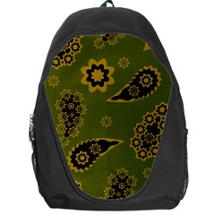 Floral Pattern Paisley Style Paisley Print  Doodle Background Backpack Bag by Eskimos