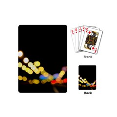 City Lights Series No3 Playing Cards Single Design (mini) by DimitriosArt