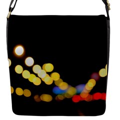 City Lights Series No3 Flap Closure Messenger Bag (s) by DimitriosArt