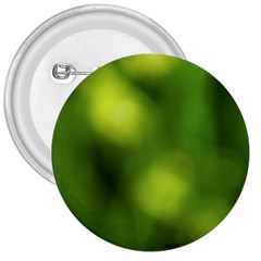 Green Vibrant Abstract No3 3  Buttons by DimitriosArt