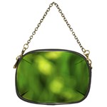 Green Vibrant Abstract No3 Chain Purse (One Side) Front