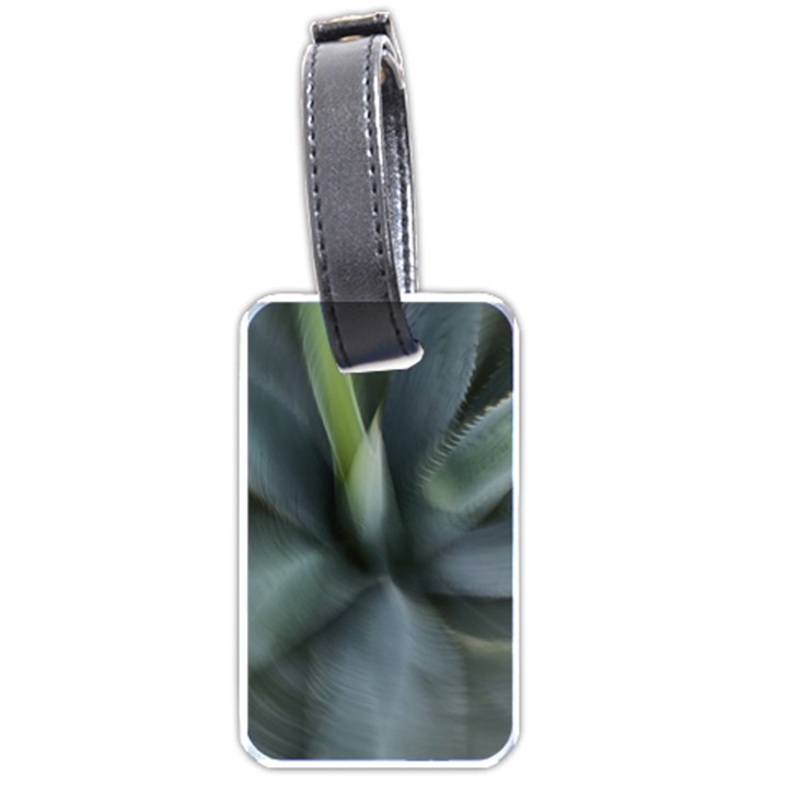 The Agave Heart In Motion Luggage Tag (one side)