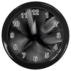 Black Agave Heart In Motion Wall Clock (black) by DimitriosArt