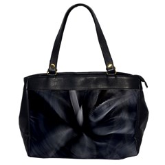 Black Agave Heart In Motion Oversize Office Handbag by DimitriosArt