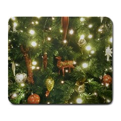 Christmas Tree Decoration Photo Large Mousepads by dflcprintsclothing