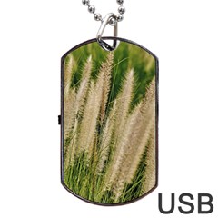 Under The Warm Sun No2 Dog Tag Usb Flash (two Sides) by DimitriosArt