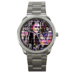 Hungry Eyes Ii Sport Metal Watch by MRNStudios